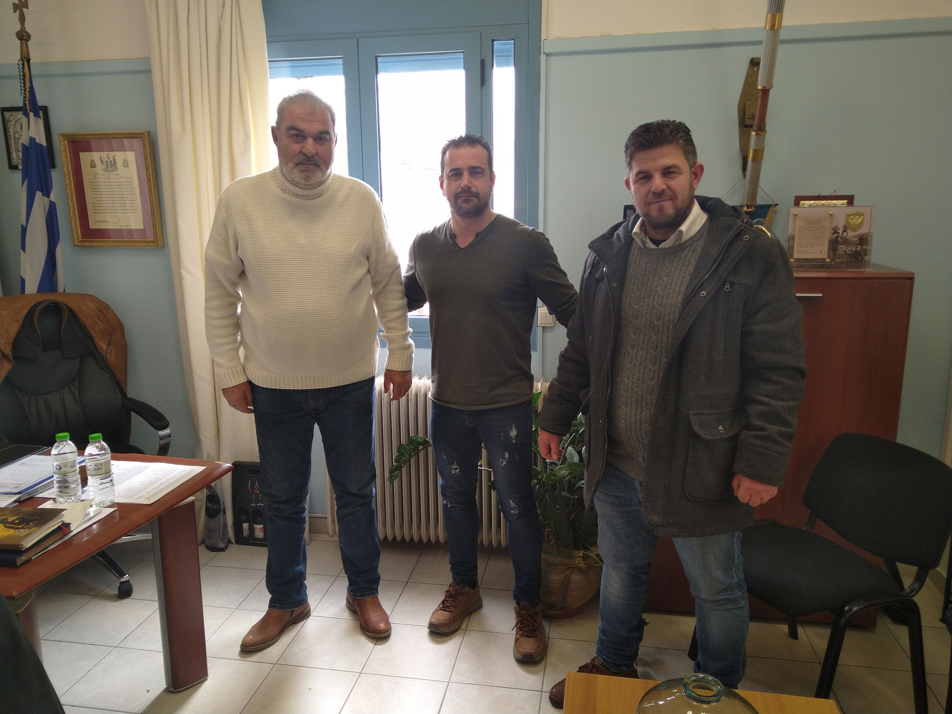 Συνάντηση μελών του ΣΕΜ με τον Δήμαρχο Τριφυλίας  